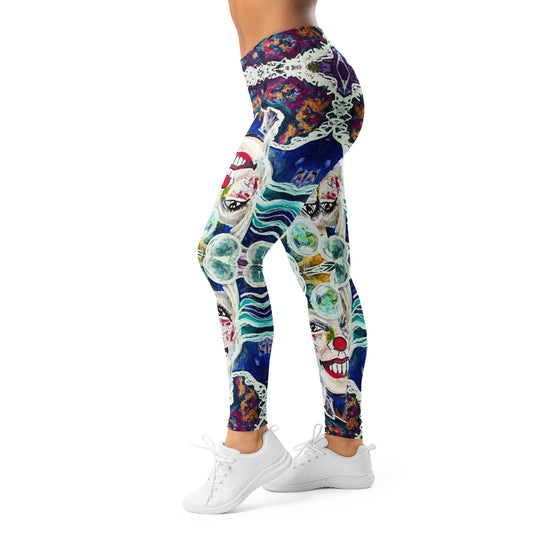 Original Artwork on Leggings - HEATHERS WORLDS4292196_7676