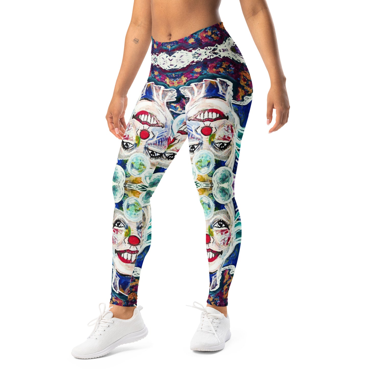 Original Artwork on Leggings - HEATHERS WORLDS4292196_7676
