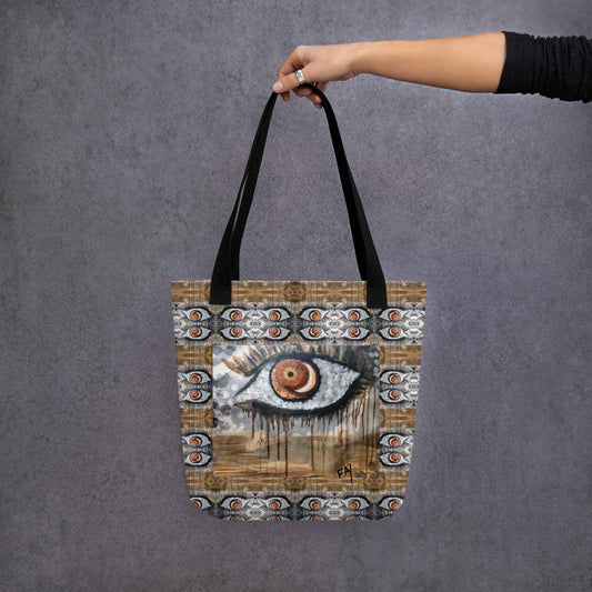 The Weirdo's Eye Tote Bag by Fay