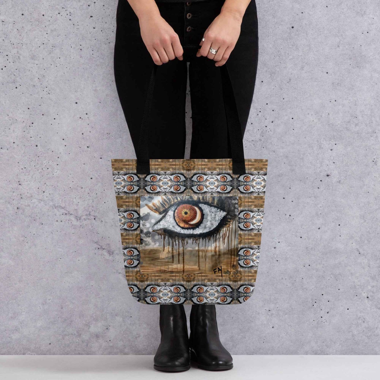 The Weirdo's Eye Tote Bag by Fay