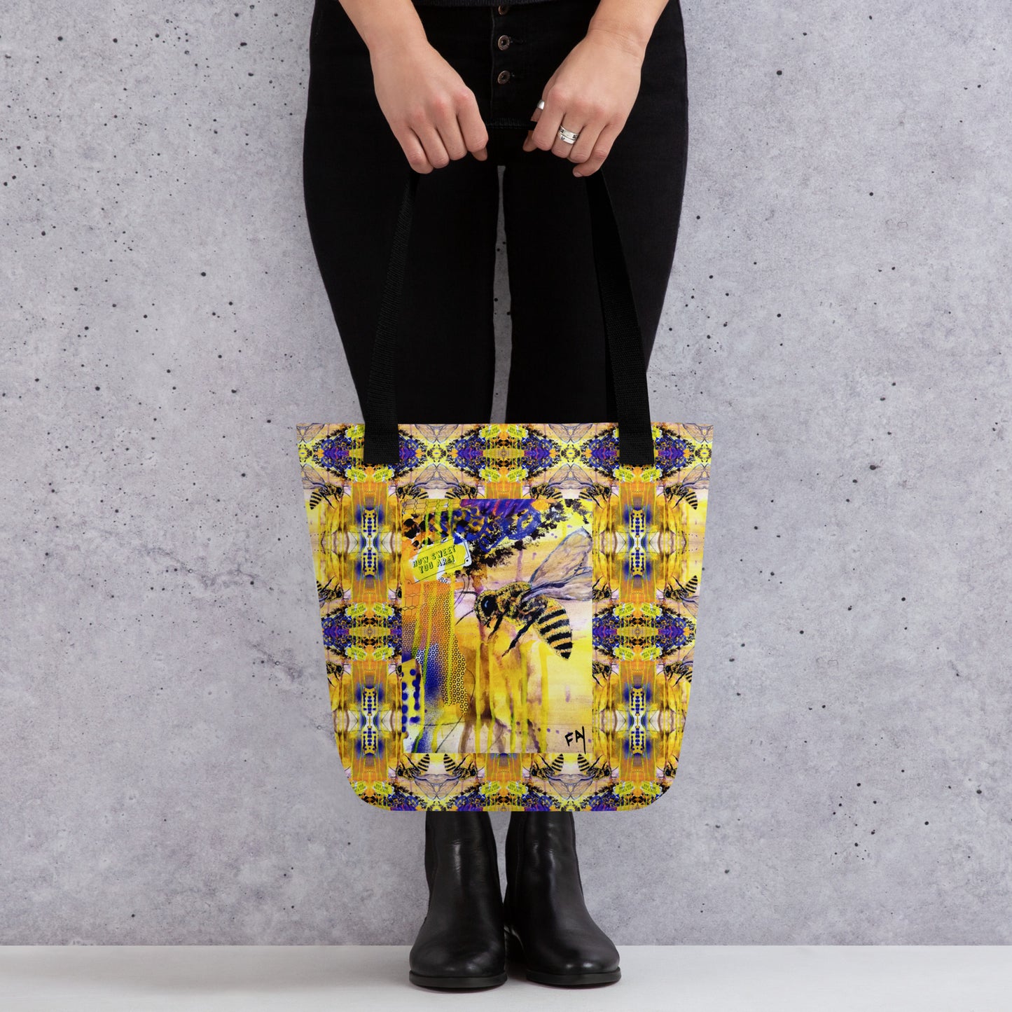 The B - Weird Tote Bag by Fay - HEATHERS WORLDS4187097_4533