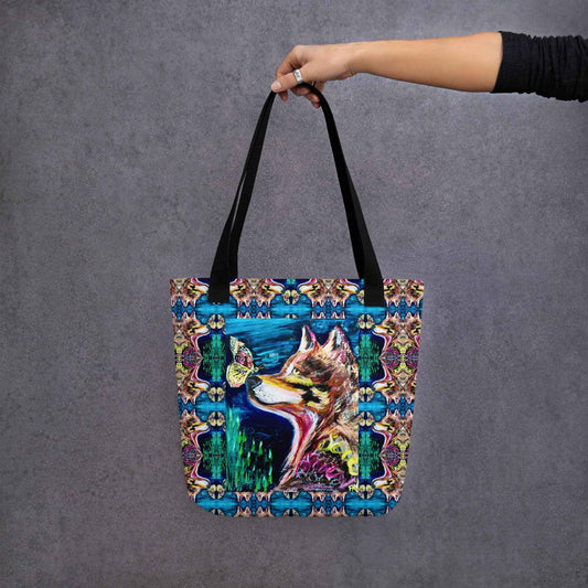 Wild n Free just like Me Tote bag by Fay