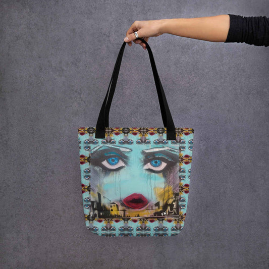 A View From the Top Original Art Tote Bag by Fay - HEATHERS WORLDS5941500_4533