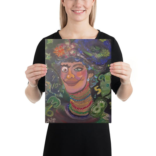 THE TIMEKEEPER: A Mixed Media Rebel - HEATHERS WORLDS9725978_19298CANVAS