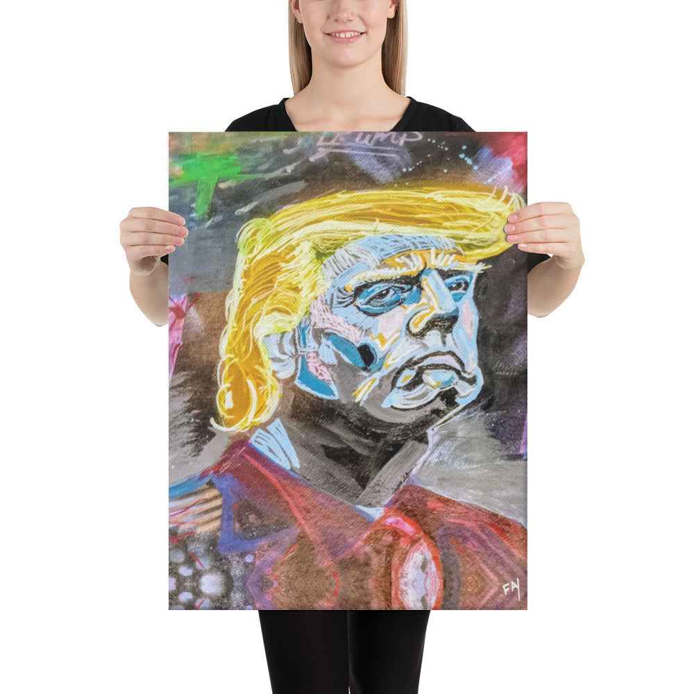 Weird Hair is a Superpower – Original Art Print on Canvas by Fay - HEATHERS WORLDS5415391_7