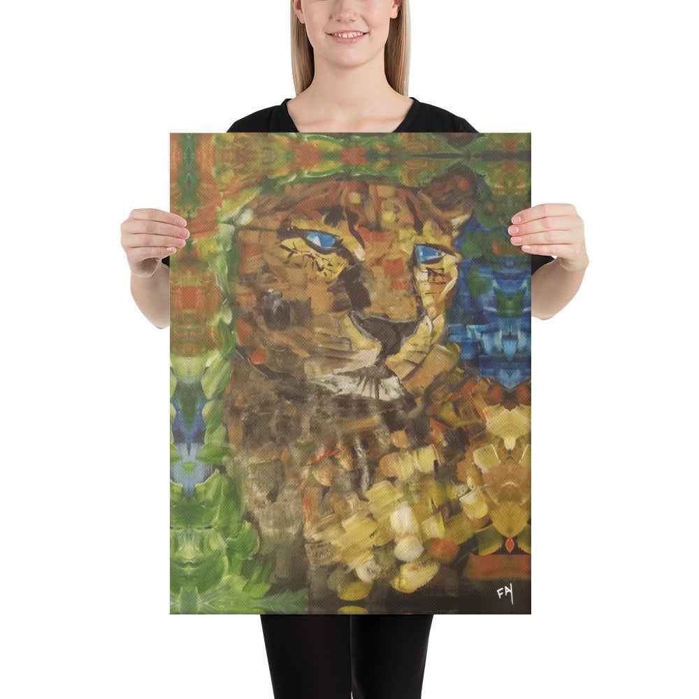 Be Bold/Original art print on Canvas by Fay