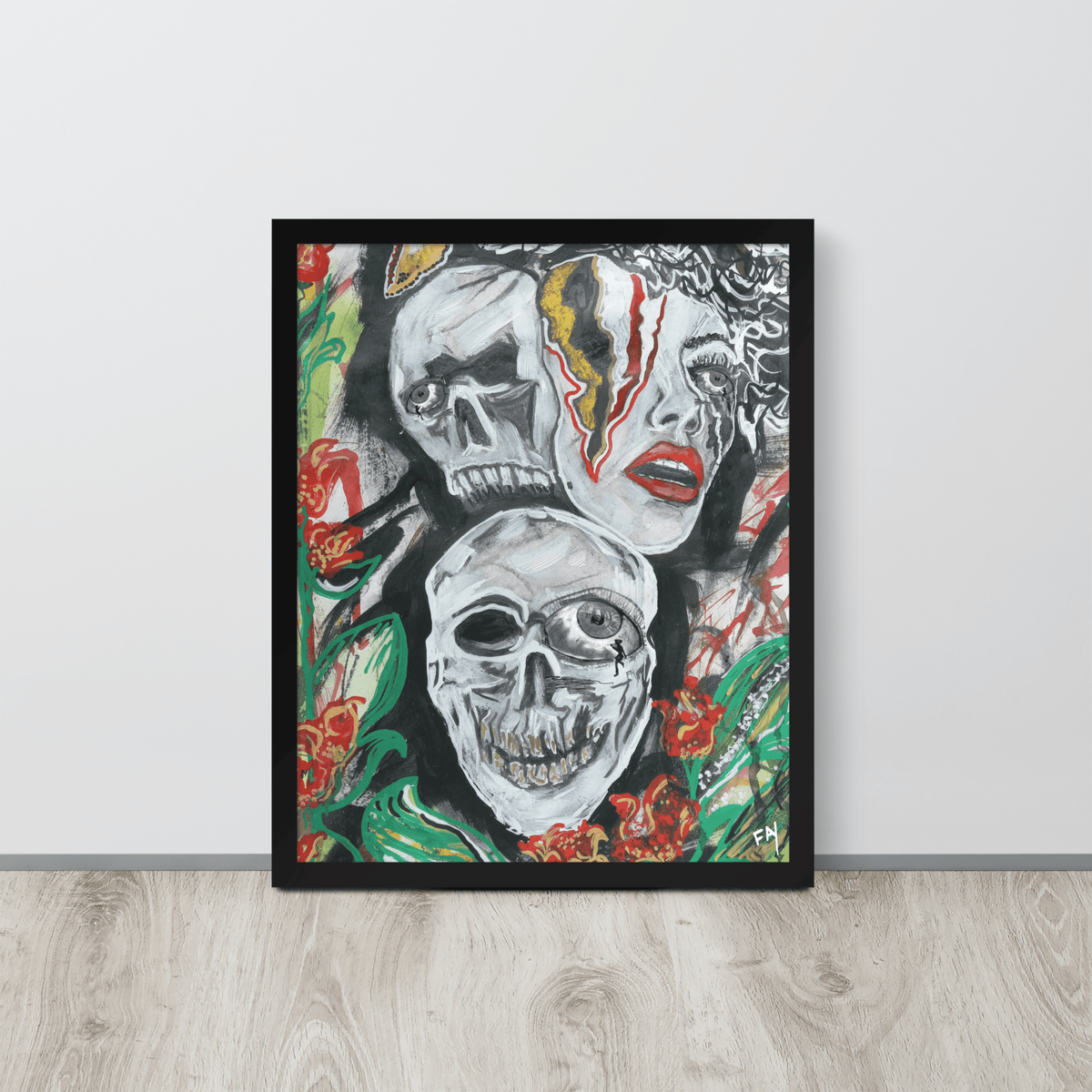 All Eye's on you Framed poster - HEATHERS WORLDS7731283_4399FRAMED-POSTER