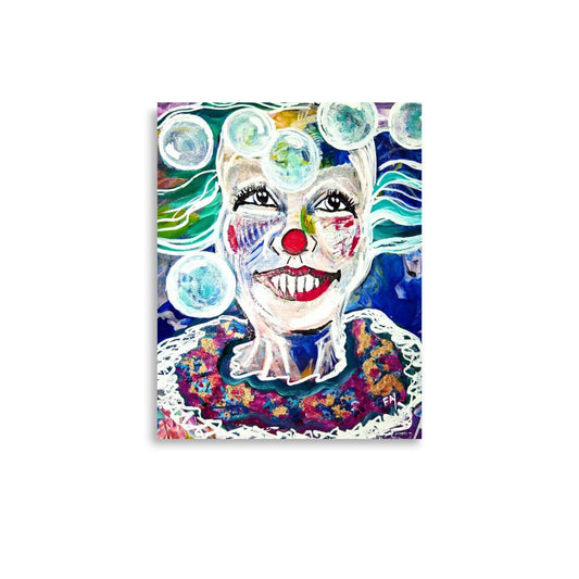 Jester's Grin – Mixed Media Poster Print by Fay - HEATHERS WORLDS7856572_14125POSTER