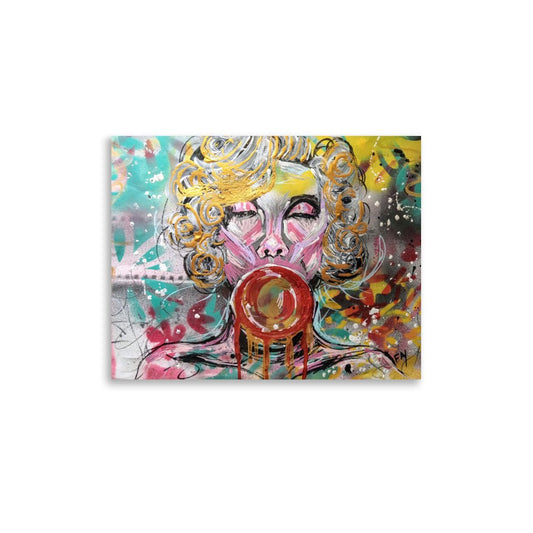 In My Own World Mixed Media Art Print, Unframed Matte - HEATHERS WORLDS6177111_14125POSTER