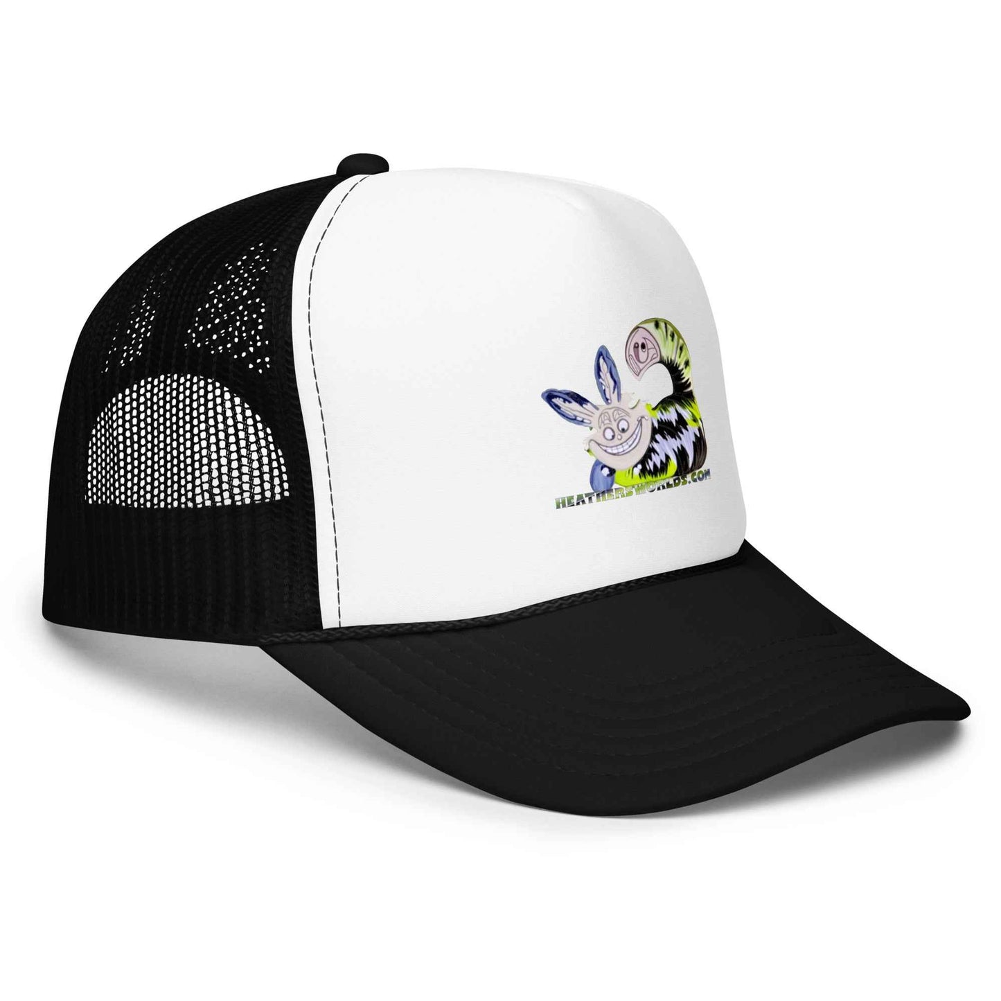 Heathers Worlds Foam trucker hat