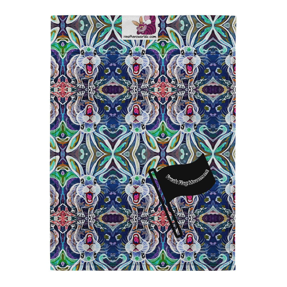 Stay the F Out My Bubble Freak Flag Garden Flag by Fay - HEATHERS WORLDS9986392_19211