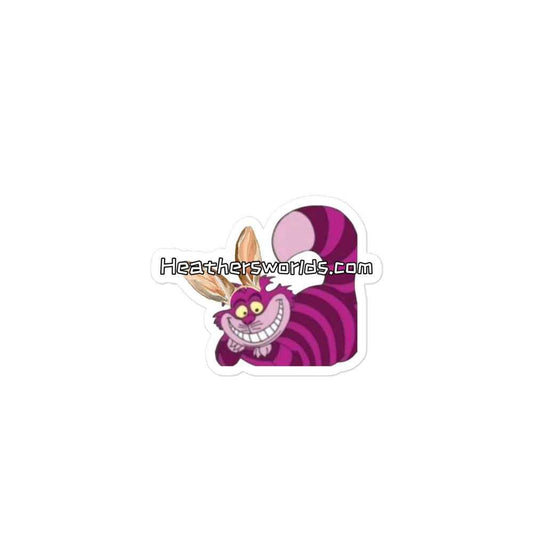 The Original – Cheshire Rabbit Weird Is Our Superpower Sticker - HEATHERS WORLDS2554728_10163