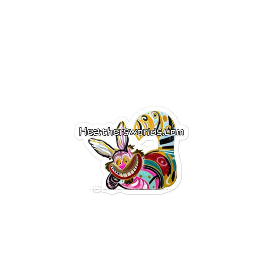 Marilyn – Cheshire Rabbit Weird Is Our Superpower Sticker - HEATHERS WORLDS4024089_10163
