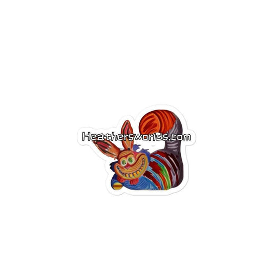 The Good Guy – Cheshire Rabbit Weird Is Our Superpower Sticker - HEATHERS WORLDS9483409_10163