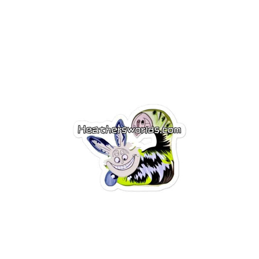 The Glitch – Cheshire Rabbit Weird Is Our Superpower Sticker - HEATHERS WORLDS5618909_10163