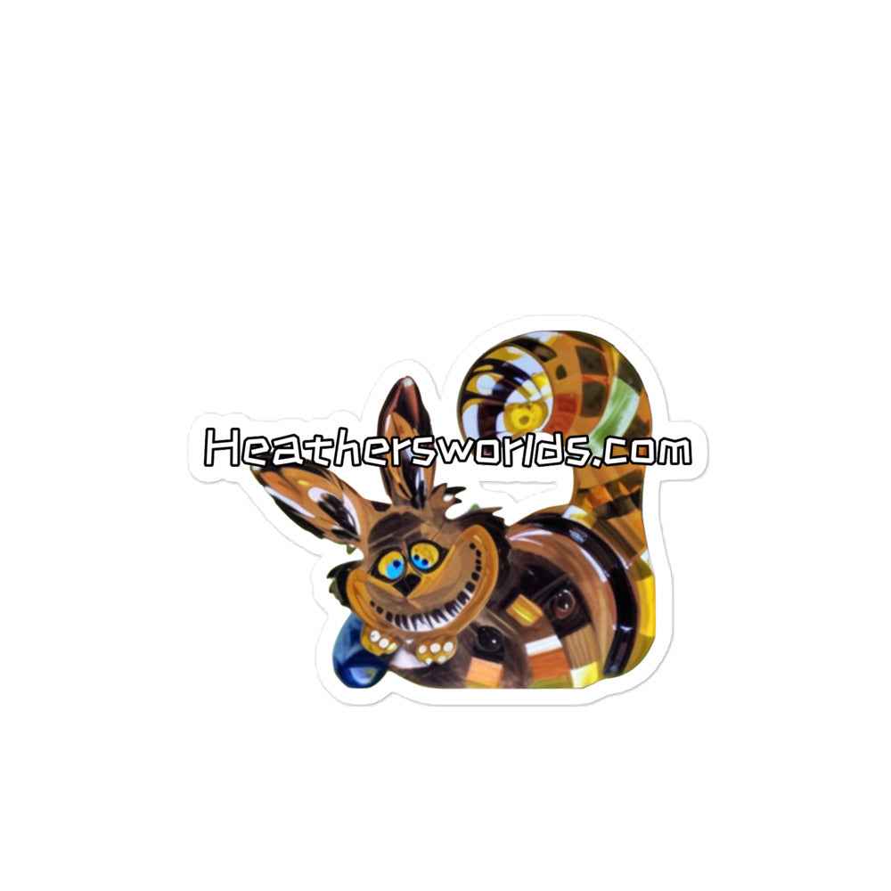 The Confidant – Cheshire Rabbit Weird Is Our Superpower Sticker - HEATHERS WORLDS1330980_10164