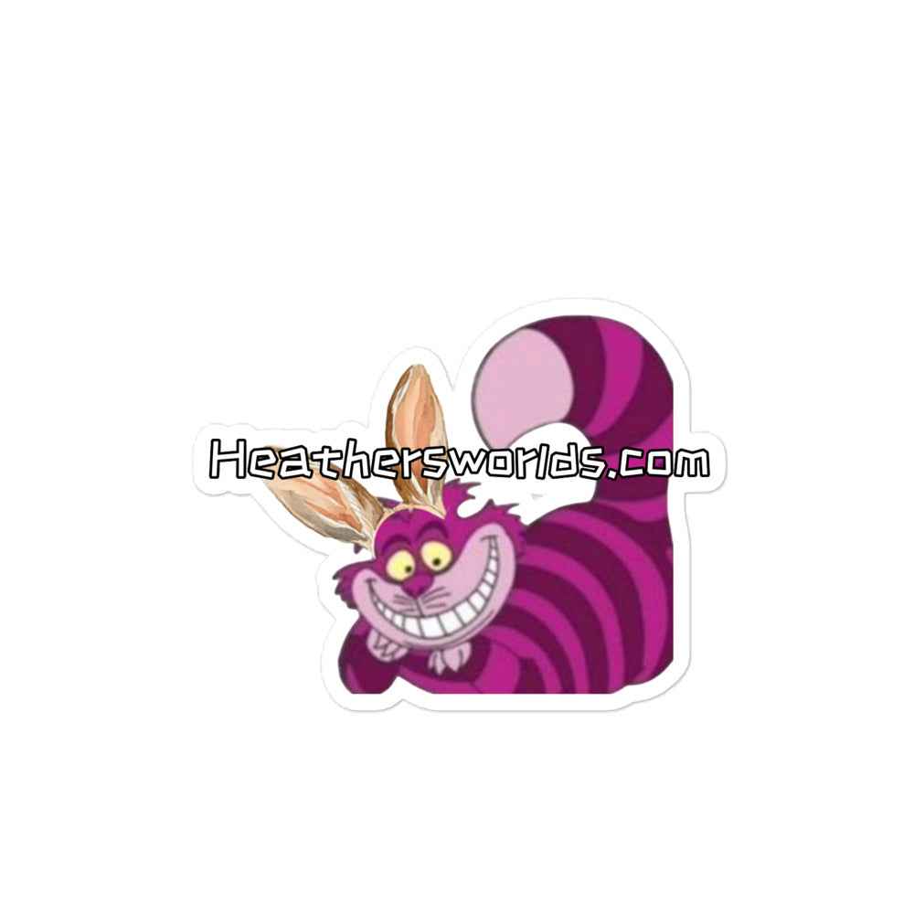 The Original – Cheshire Rabbit Weird Is Our Superpower Sticker - HEATHERS WORLDS2554728_10164
