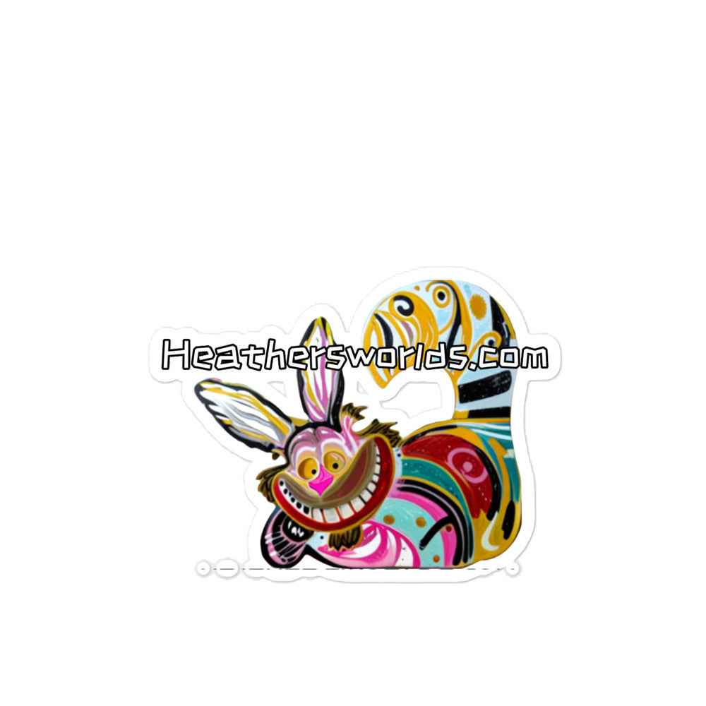 Marilyn – Cheshire Rabbit Weird Is Our Superpower Sticker - HEATHERS WORLDS4024089_10164