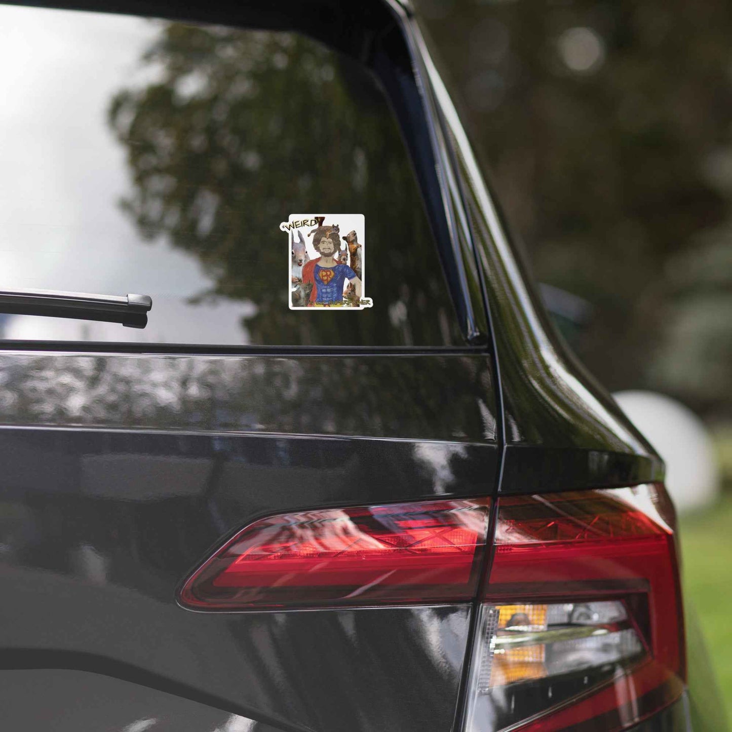 Share your Weird with Heathersworlds Bubble-free stickers - HEATHERS WORLDS6193976_10164