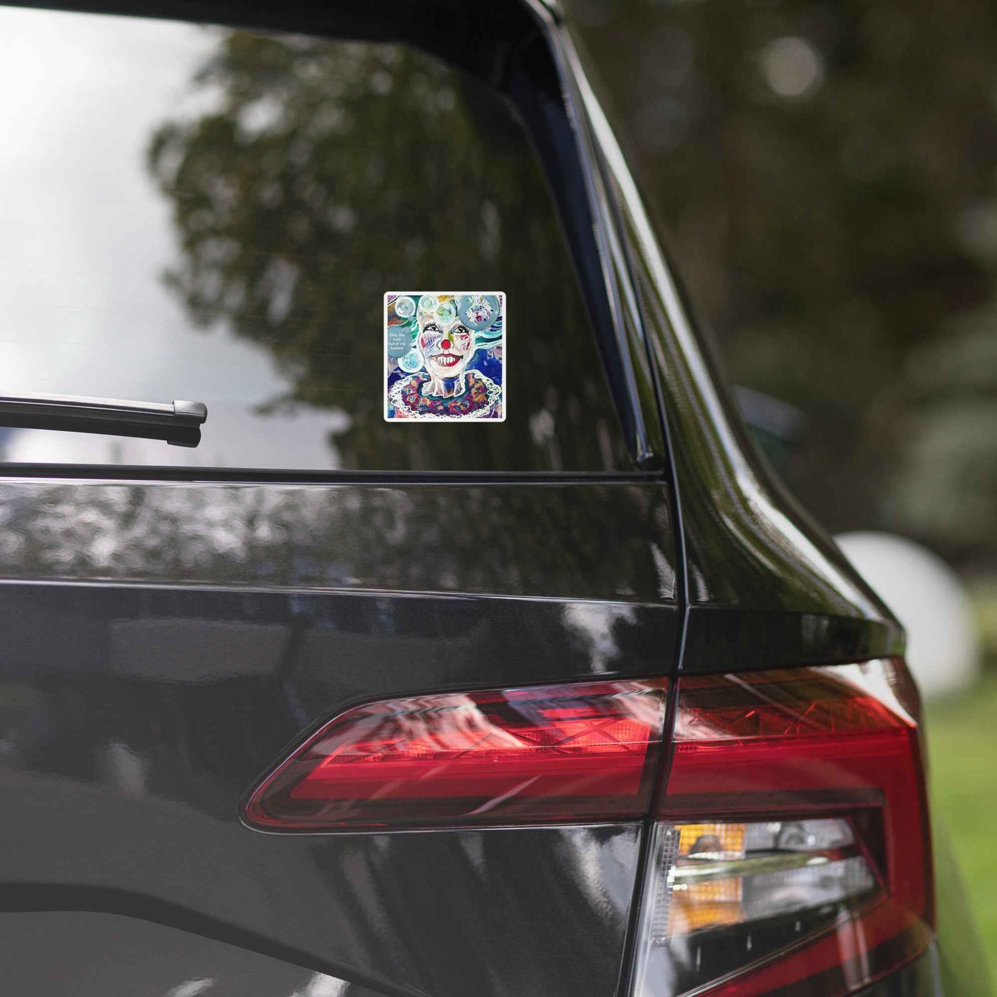 Share your Weird with Heathersworlds Bubble-free stickers - HEATHERS WORLDS5003615_10164