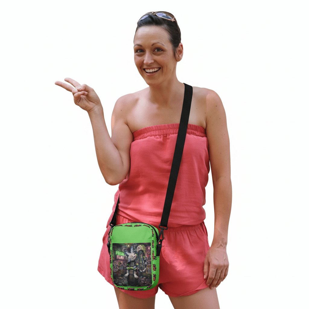 Lil bastard Utility crossbody bag - HEATHERS WORLDS7752853_19256CUT-SEW