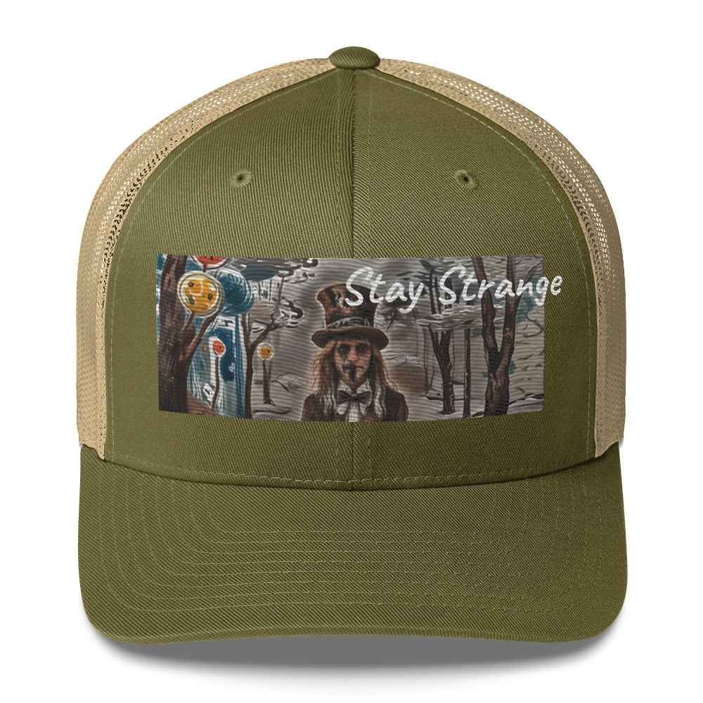 Stay Strange Weird Art Snapback Embroidered Cap – Vol. 2 - HEATHERS WORLDS1968941_8750
