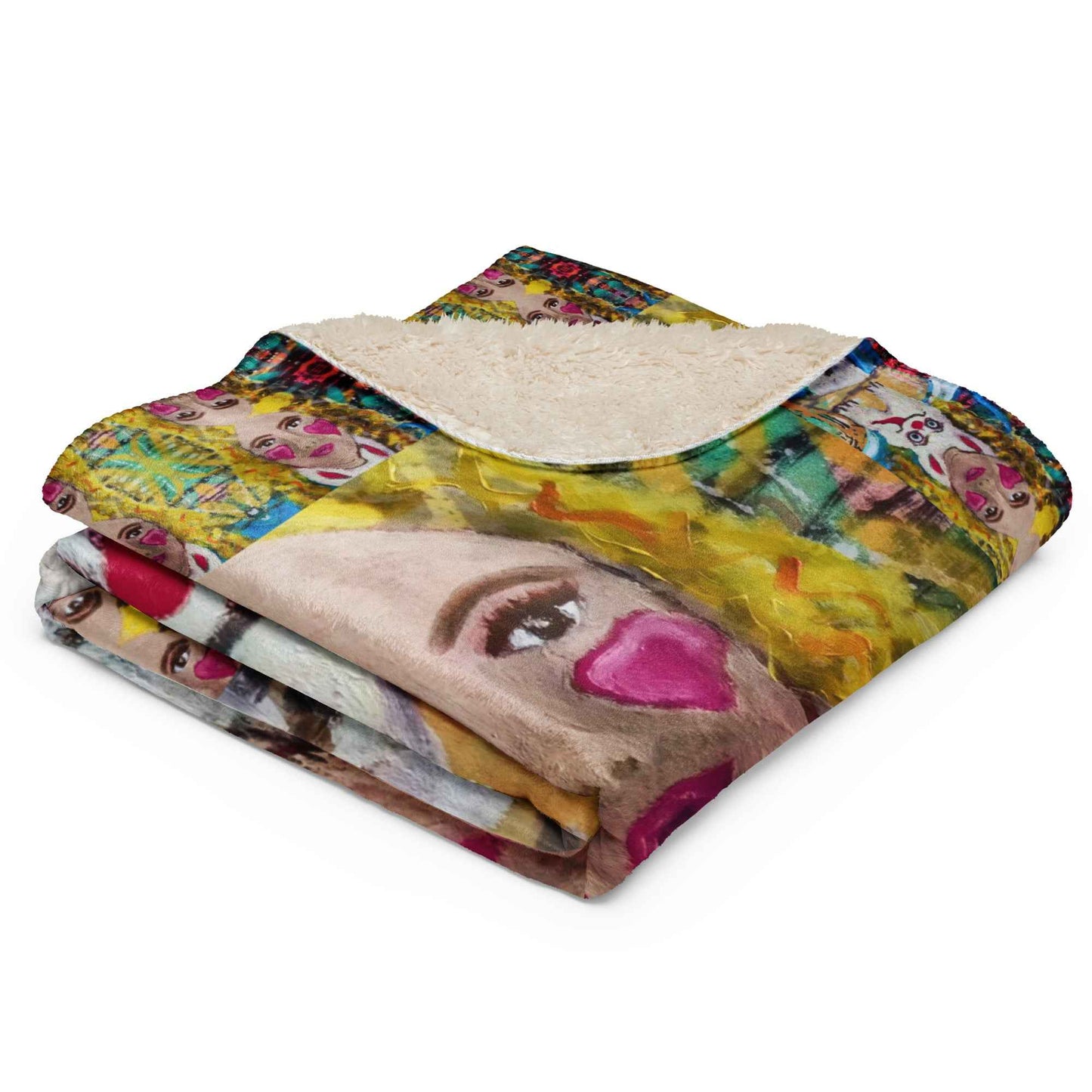 Down the Rabbit Hole Art Print Throw Blanket - HEATHERS WORLDS7201506_17482