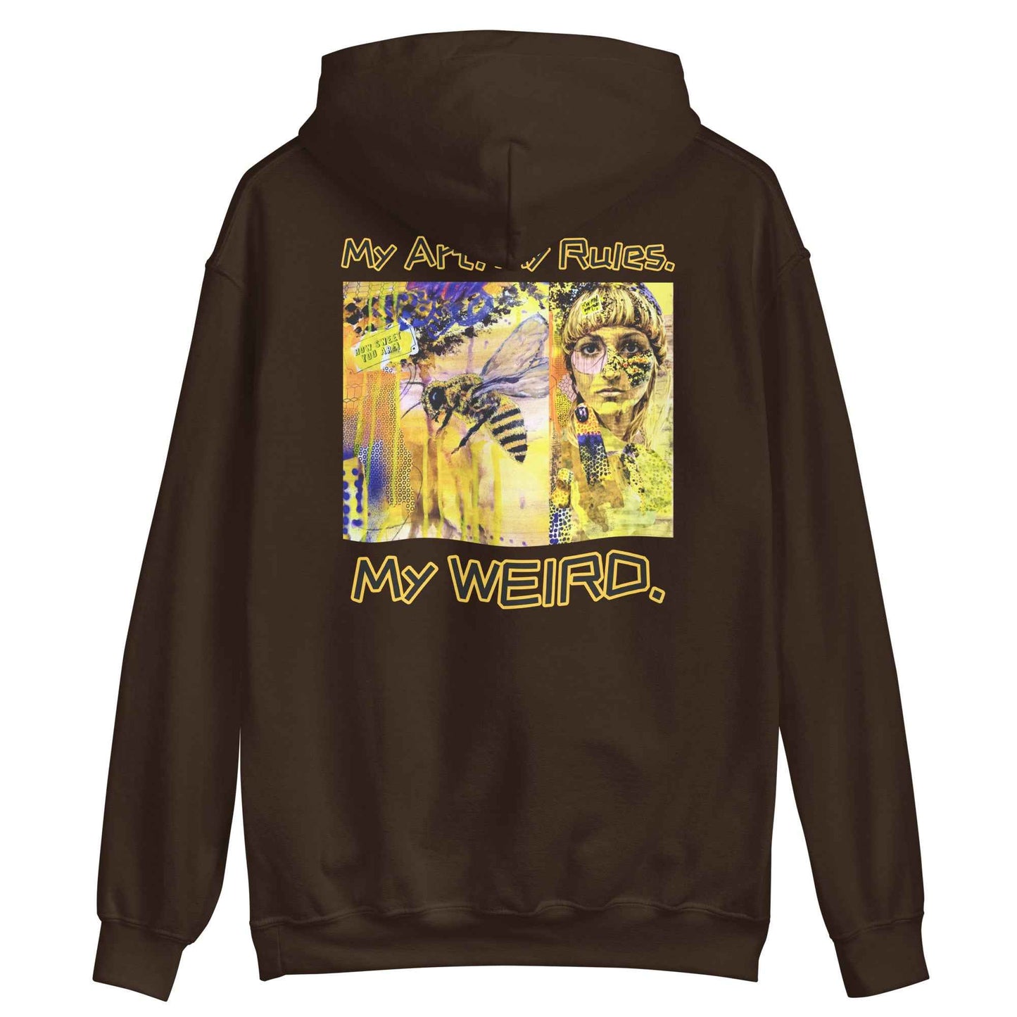 My Art. My Rules. My WEIRD. Heathers Worlds Unisex Hoodie - HEATHERS WORLDS2173550_5554