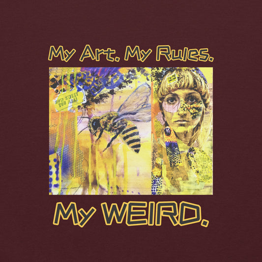 My Art. My Rules. My WEIRD. Heathers Worlds Unisex Hoodie - HEATHERS WORLDS2173550_5530