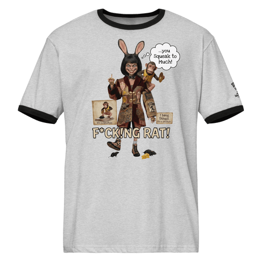 It's a Lifestyle Weird Art Ringer Tee – Heathers Worlds by Fay - HEATHERS WORLDS5553922_24479T-SHIRT