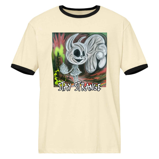Weird Art Ringer Tee Vol. 2 – Original Design by Fay - HEATHERS WORLDS1084802_24479