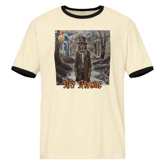 Weird Art Ringer Tee Vol. 3 – Original Design by Fay - HEATHERS WORLDS3213751_24479
