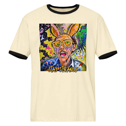 Weird Art Ringer Tee Vol. 4 – Original Design by Fay - HEATHERS WORLDS6252668_24479