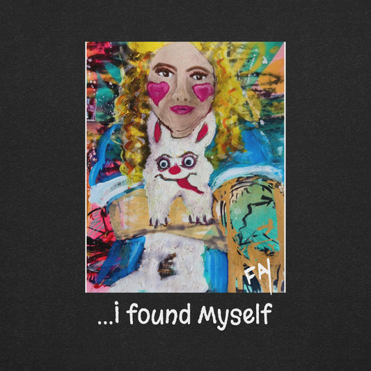 Down the Rabbit Hole, I found Myself Heathersworlds Unisex t-shirt by 'Fay' - HEATHERS WORLDS9126293_9575