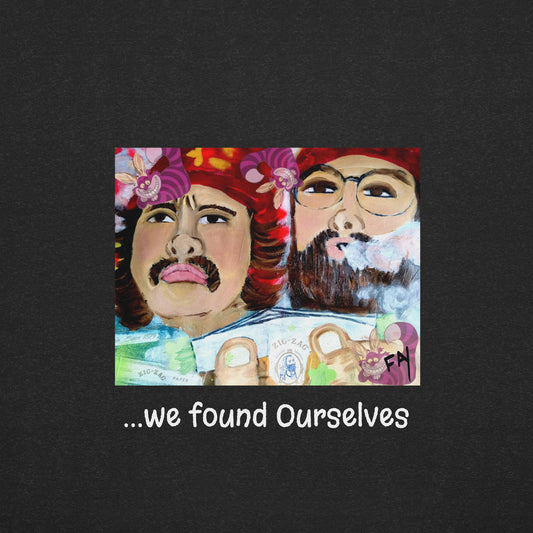 Down the Rabbit Hole, I found Myself Heathersworlds Cheech Unisex t-shirt by 'Fay' - HEATHERS WORLDS9080199_9575