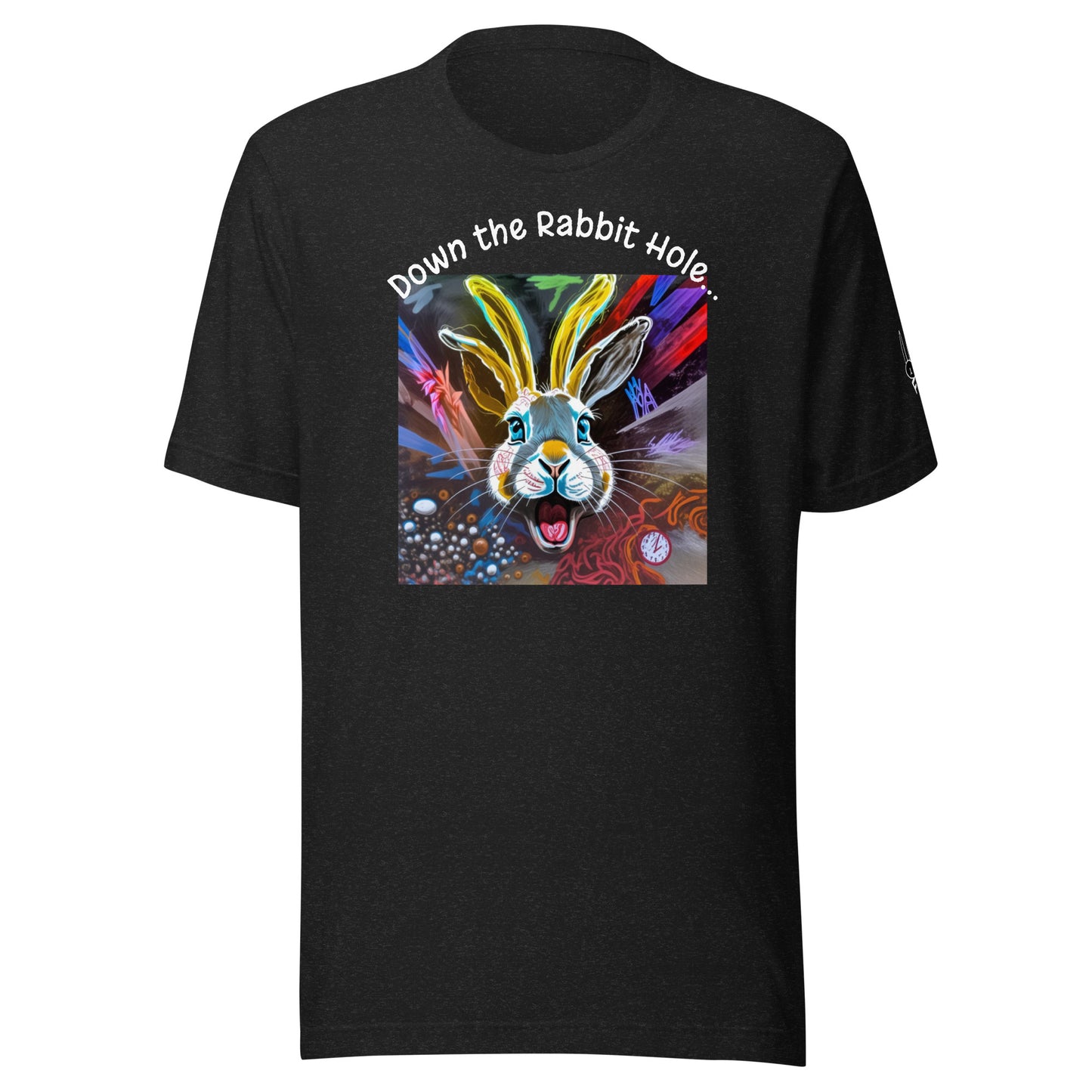 Down the Rabbit Hole, I found Myself Heathersworlds Trump Unisex t-shirt by 'Fay' - HEATHERS WORLDS7515515_9575