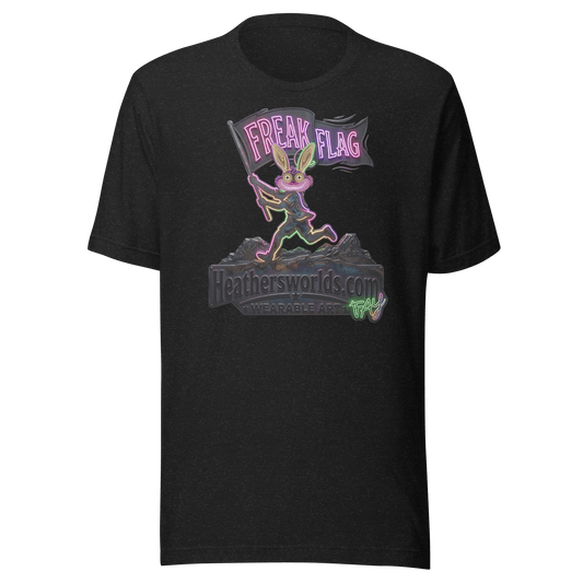 Heathers Worlds Freak Flag Unisex t-shirt - HEATHERS WORLDS1088331_9575T-SHIRT