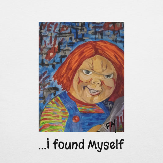 Down the Rabbit Hole, I found Myself Heathersworlds Chucky Unisex t-shirt by 'Fay' - HEATHERS WORLDS2381127_9526