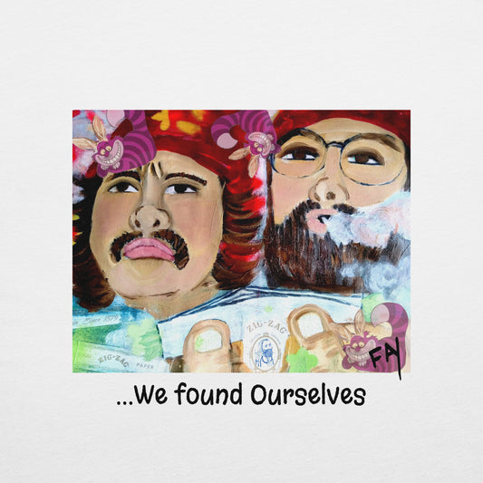 Down the Rabbit Hole, I found Myself Heathersworlds Cheech Unisex t-shirt by 'Fay' - HEATHERS WORLDS9896470_9526