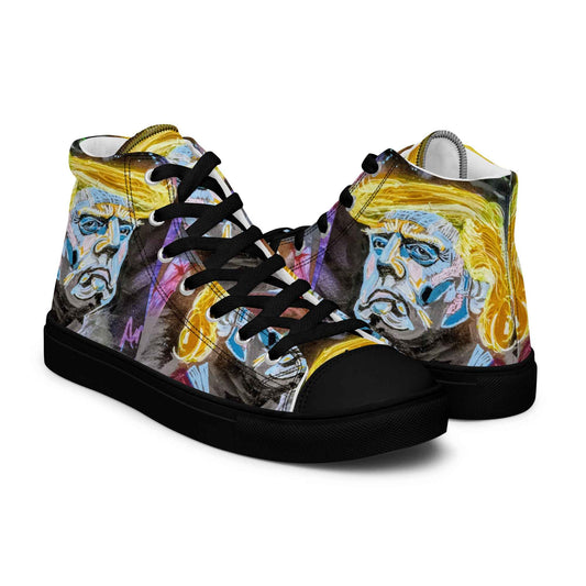 Trump Custom Painted Sneakers – Political Pop Art by Fay - HEATHERS WORLDS7126076_17467