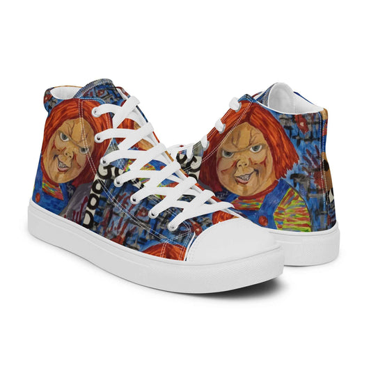 Chucky Custom Painted Sneakers – Horror Art by Fay - HEATHERS WORLDS3937105_13223