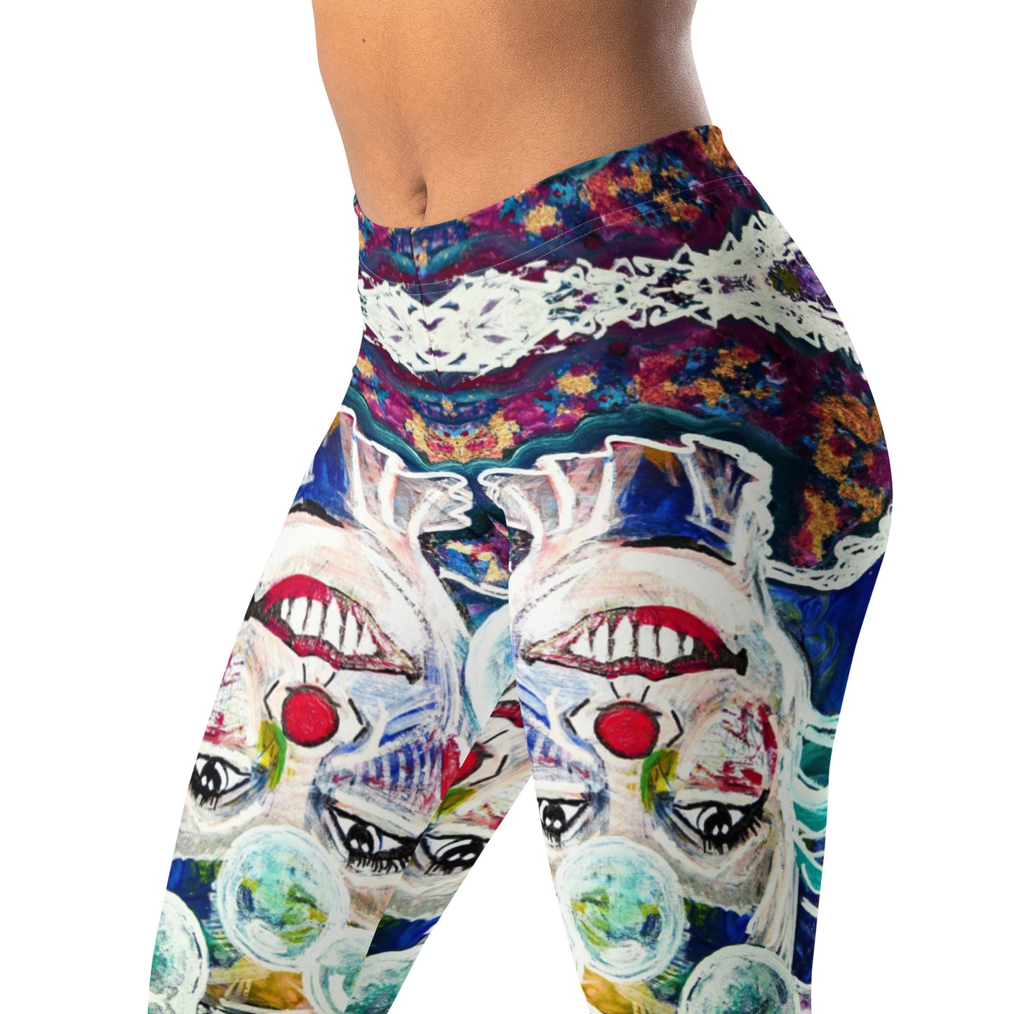 Original Artwork on Leggings - HEATHERS WORLDS4292196_7676