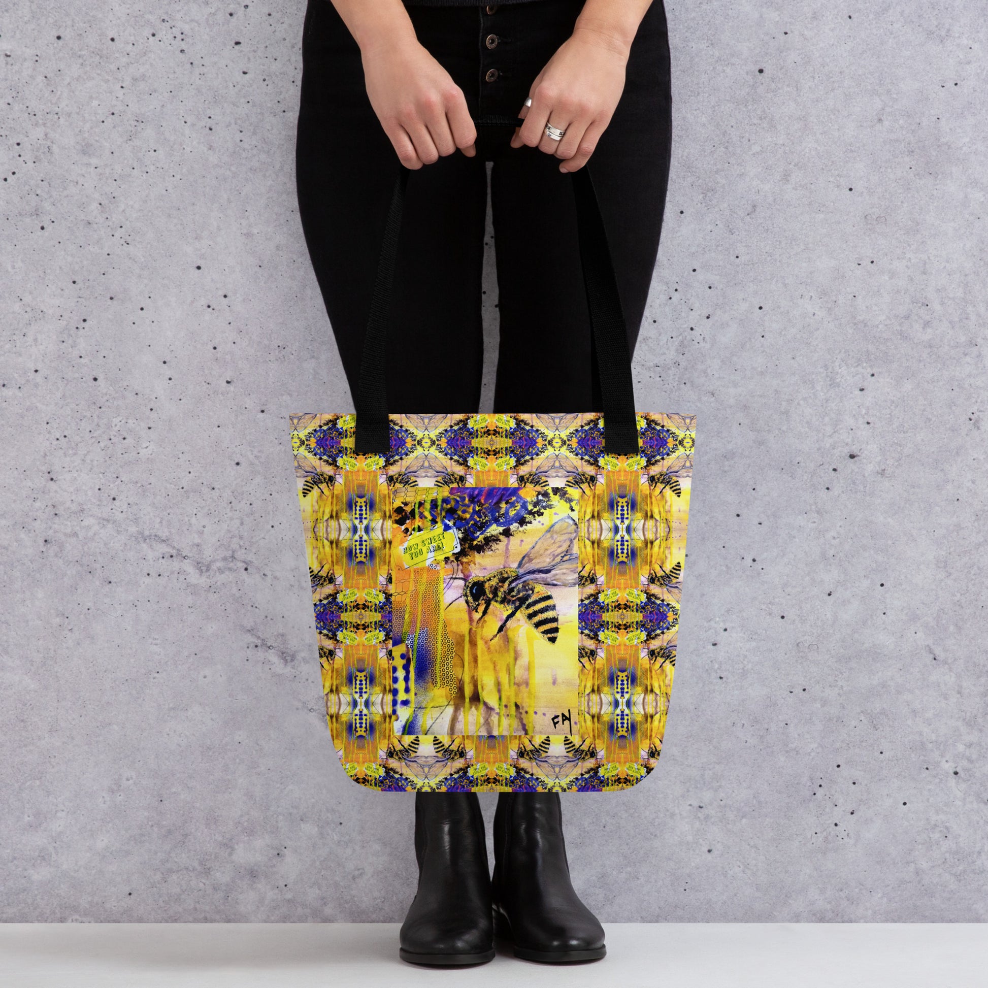 The B - Weird Tote Bag by Fay - HEATHERS WORLDS4187097_4533