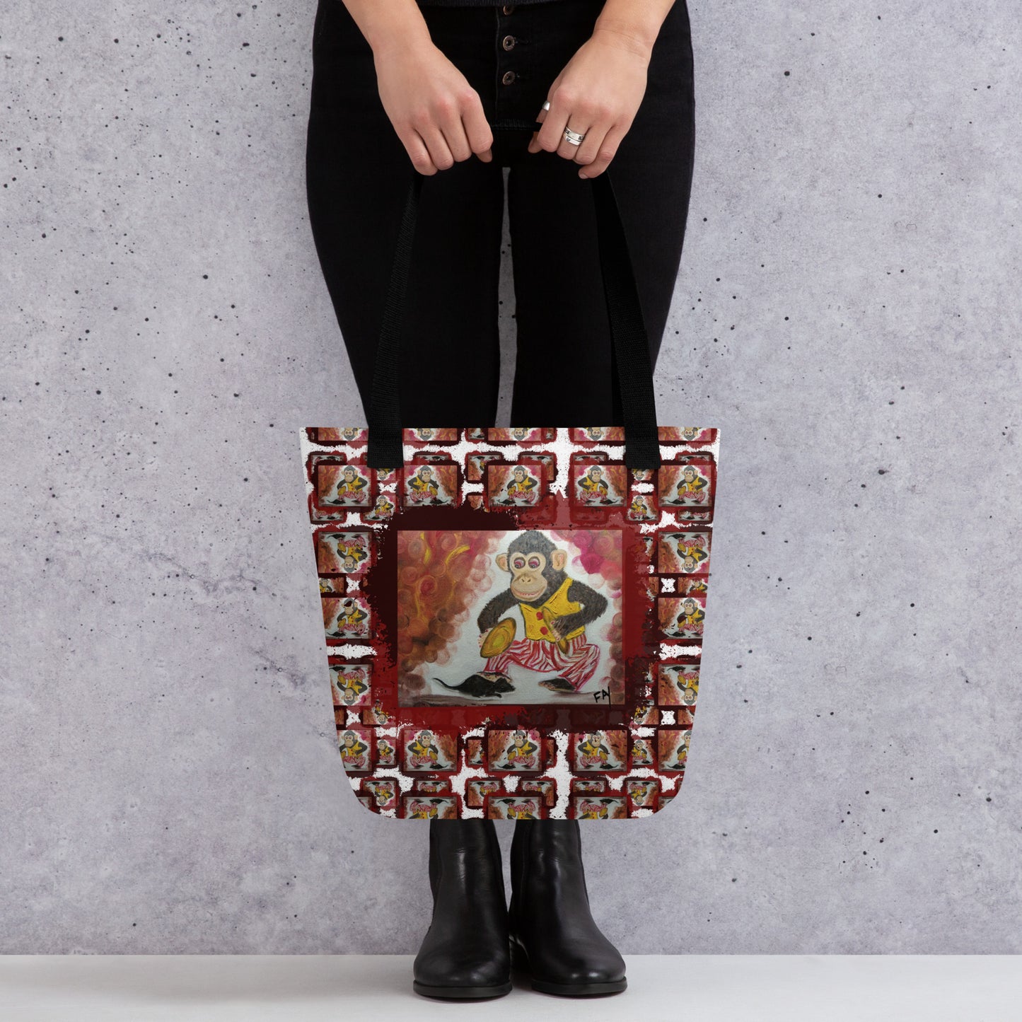 The Monkey Business Tote bag by Fay - HEATHERS WORLDS2106187_4533