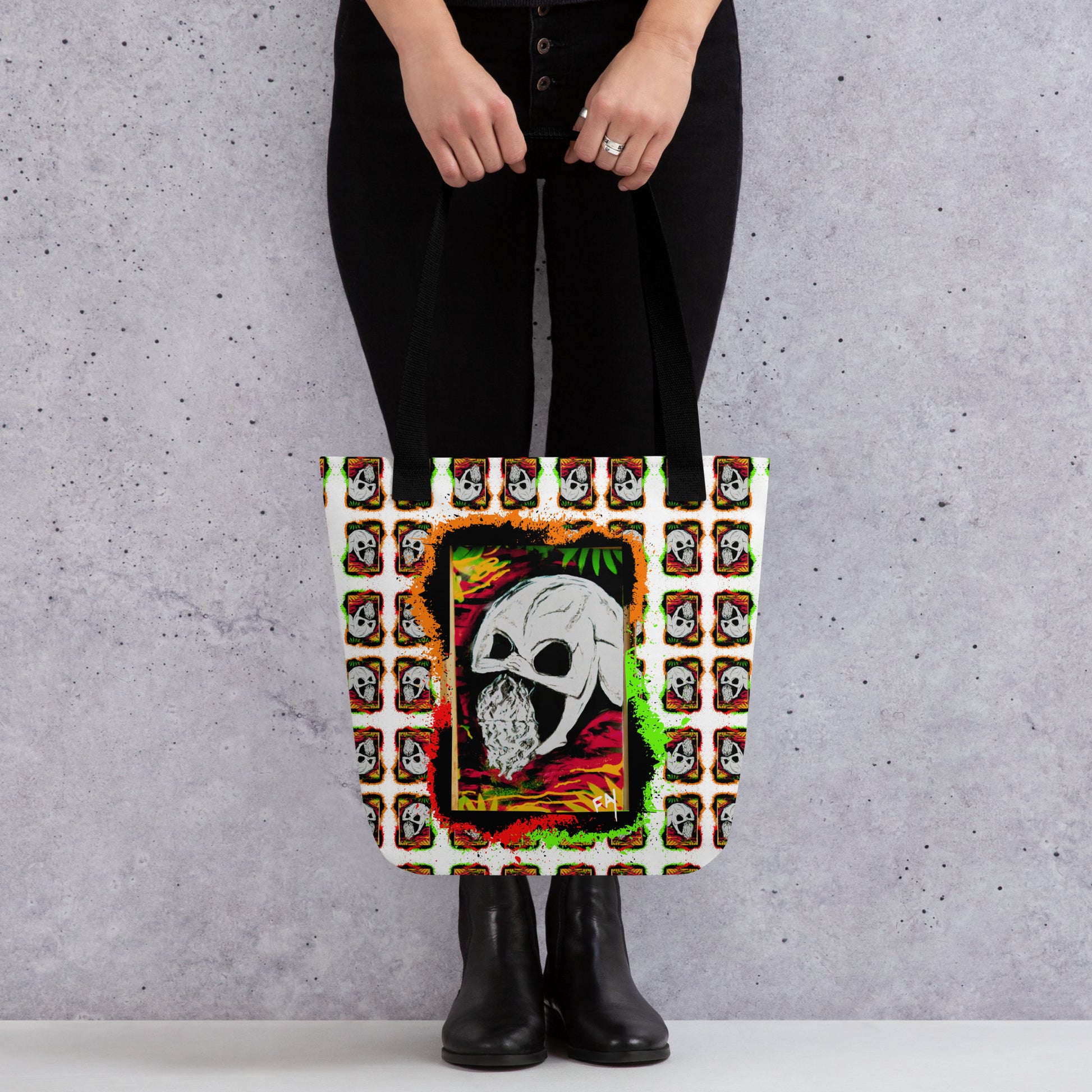 The Journey to Self - discovery/Skull Tote bag by Fay - HEATHERS WORLDS3306625_4533