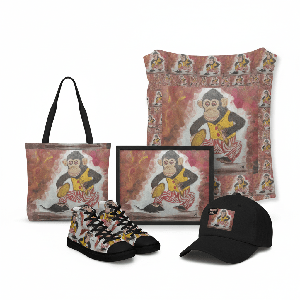 Build your Own Bundle from the Musical Chimp and Rat painting