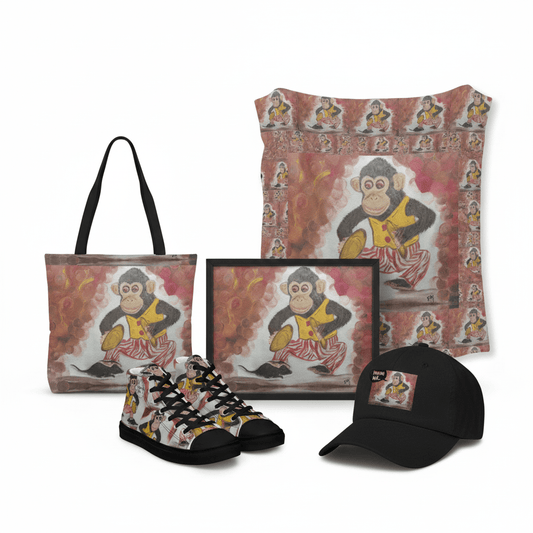 Build your Own Bundle from the Musical Chimp and Rat painting