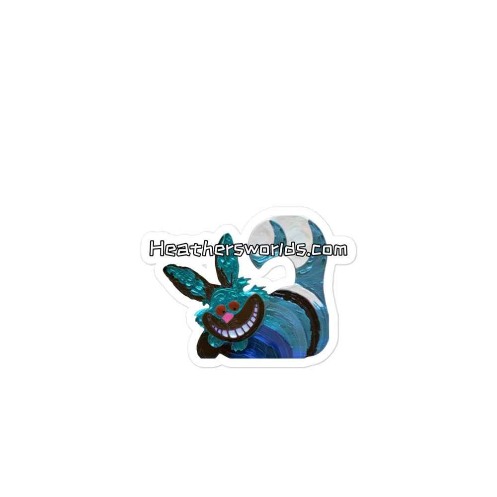 The Deep One – Cheshire Rabbit Weird Is Our Superpower Sticker - HEATHERS WORLDS8863697_10163
