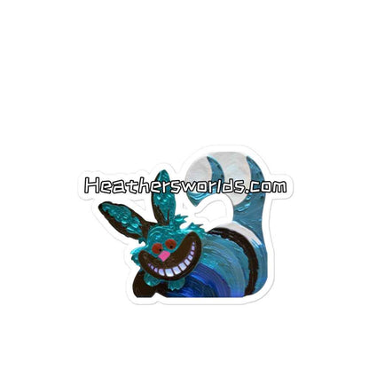 The Deep One – Cheshire Rabbit Weird Is Our Superpower Sticker - HEATHERS WORLDS8863697_10164