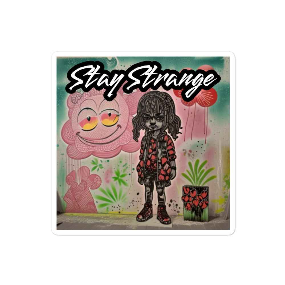 Bubble-free stickers from Heathers Worlds WEAR YOUR WEIRD